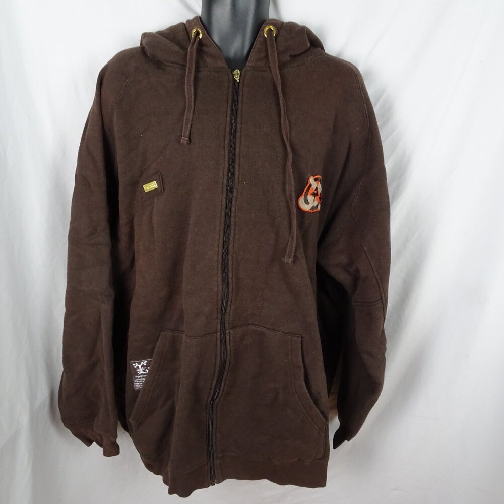 LRG Adopt Children, Not Styles Full Zip Hooded Sweater Size XXXXL